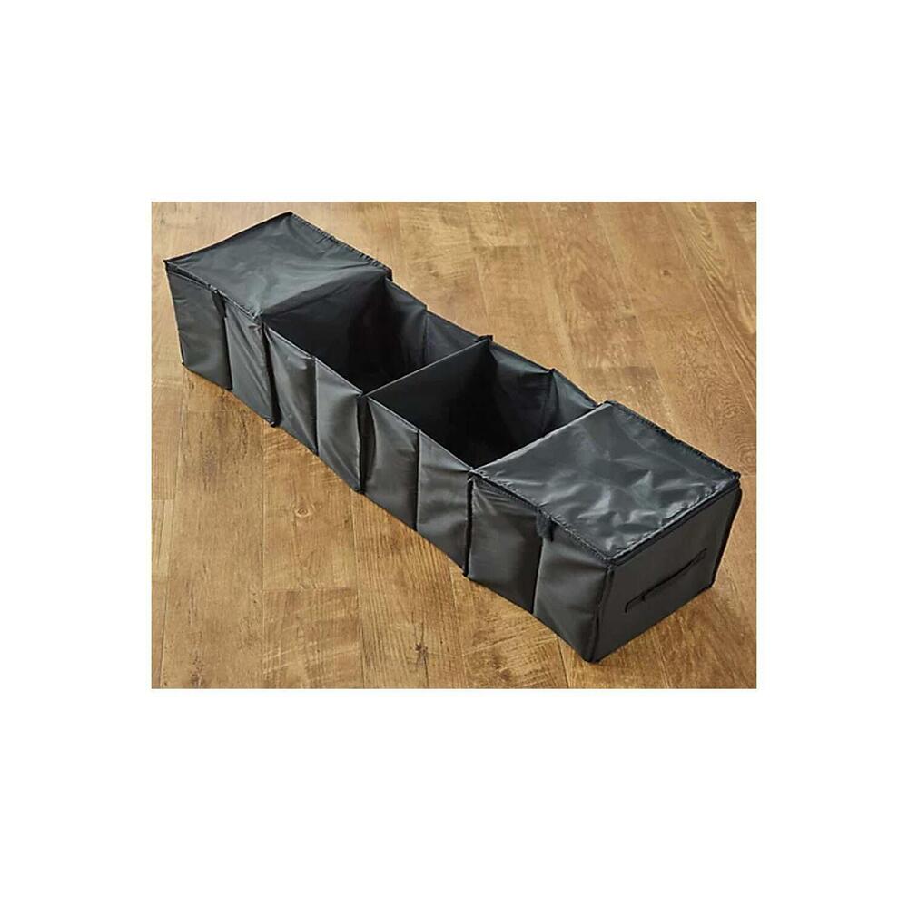 Garage21 4-Part Car Organizer Black